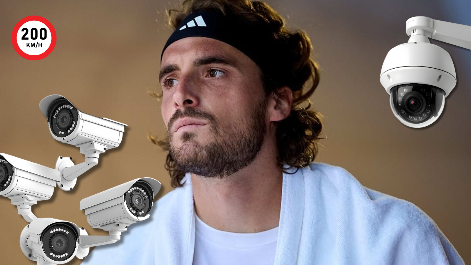 Ο Στέφανος Τσιτσιπάς ήταν ανάμεσα στους πρώτους οδηγούς που «έπιασαν» οι νέες έξυπνες κάμερες ταχύτητας που λειτουργούν πλέον σε βασικούς άξονες της Αττικής.